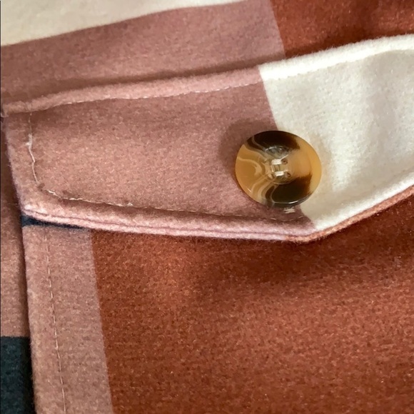 FASHION Street Plaid Oversized Woolen Shacket - Picture 8 of 8